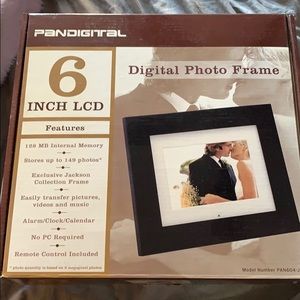 6inch LCD digital photo frame